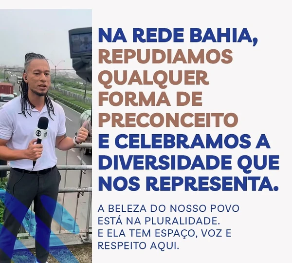 Repórter desabafa nas redes sociais sobre racismo  por Reprodução 