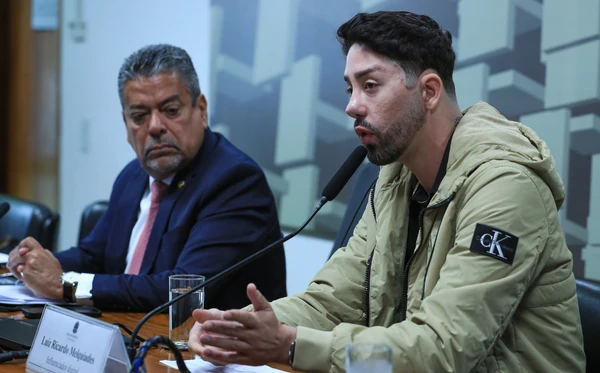 Rico Melquiades na CPI das Bets por Lula Marques/Agência Brasil