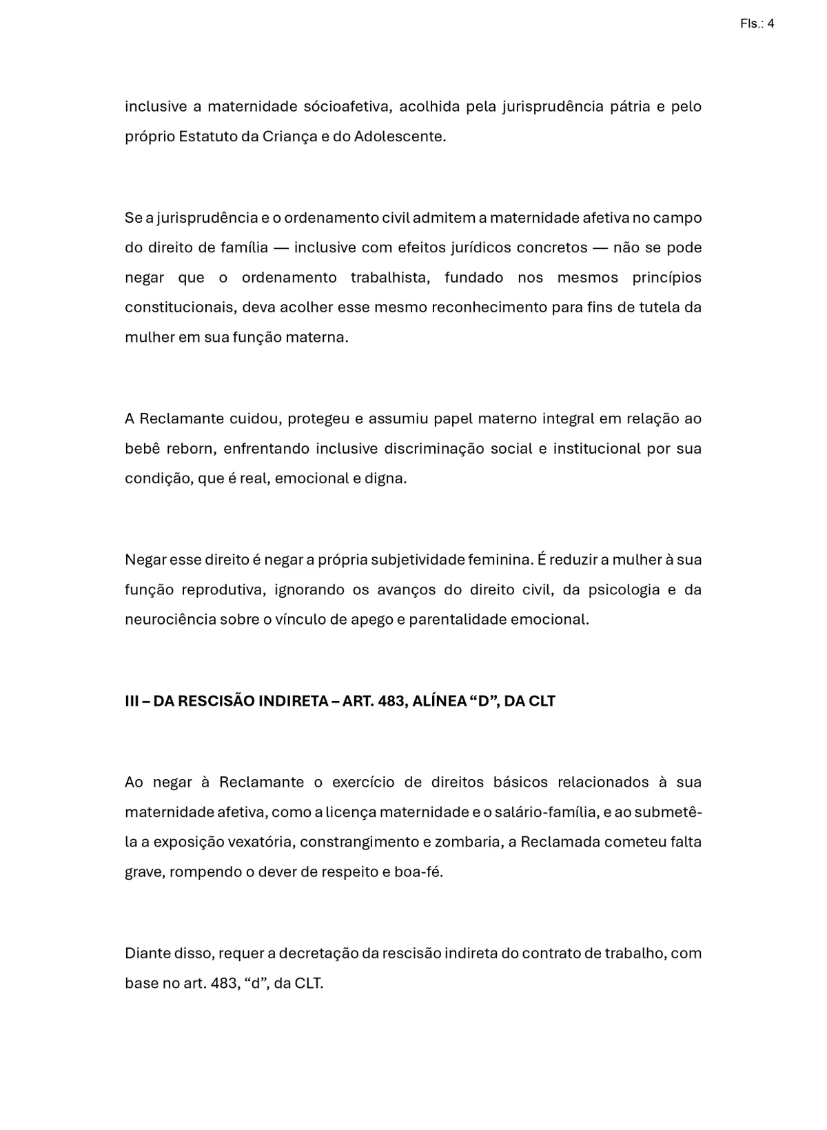 Ação trabalhista após não concessão de licença-maternidade e salário-família para bebê reborn por Reprodução