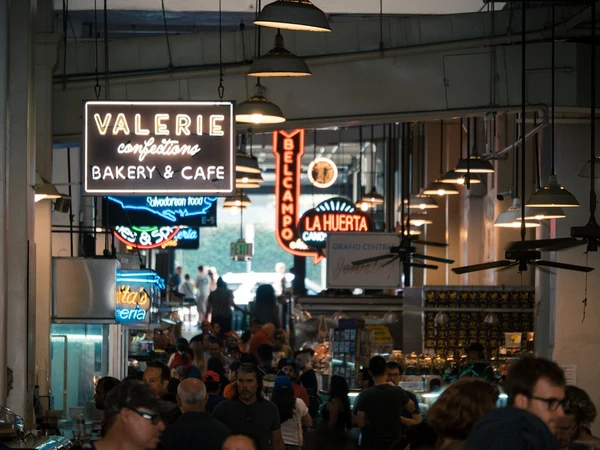 Grand Central Market, em Los Angeles, na Califórnia por Brand USA/Divulgação