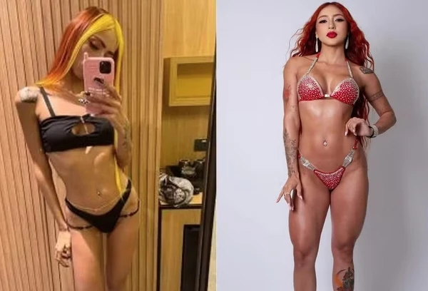 Ruivinha de Marte mostra antes e depois após ganhar 15kg: 'Calei a boca de muita gente' por Reprodução/Redes Sociais 