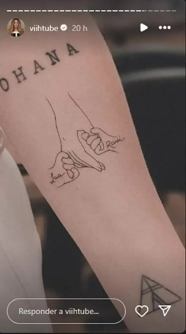 Tatuagem de Viih Tube