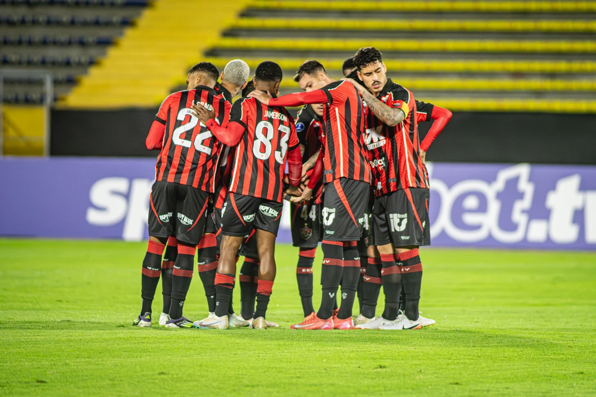 Universidad Católica x Vitória, pela Copa Sul-Americana por Victor Ferreira/EC Vitória