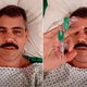 Imagem - Juliano Cazarré mostra hematomas roxos na perna após cirurgia; ator passa por fisioterapia