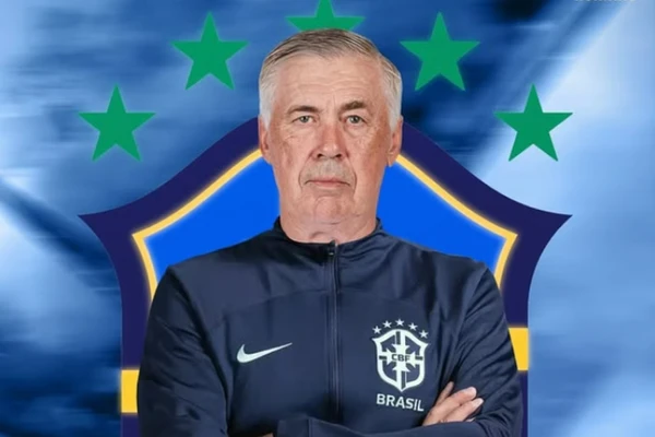 Ancelotti por Divulgação/CBF