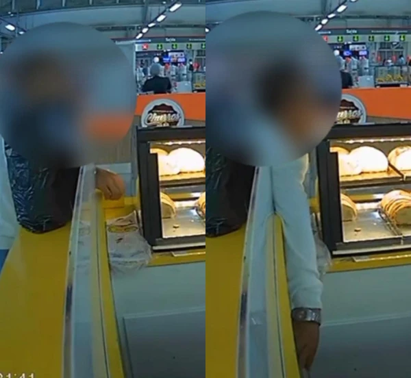 Câmera registra furto de homem na estação do metrô