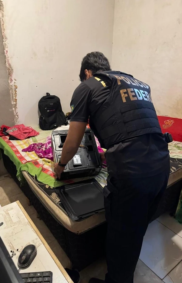 Computador de suspeito foi apreendido com arquivos de abuso por Polícia Federal