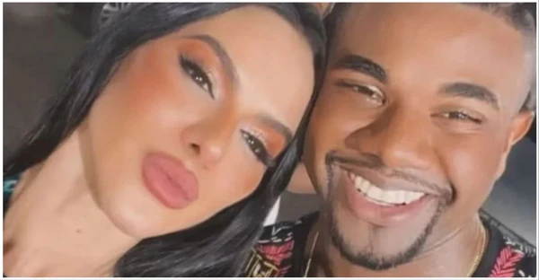 Davi e a ex-namorada, Tamires por Reprodução 