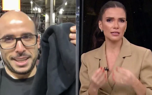Hermínio Bernardo e Sabina Simonato no Bom Dia São Paulo