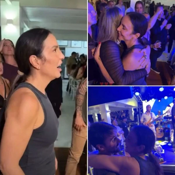 Ivete comemorou aniversário no Rio Vermelho por Reprodução