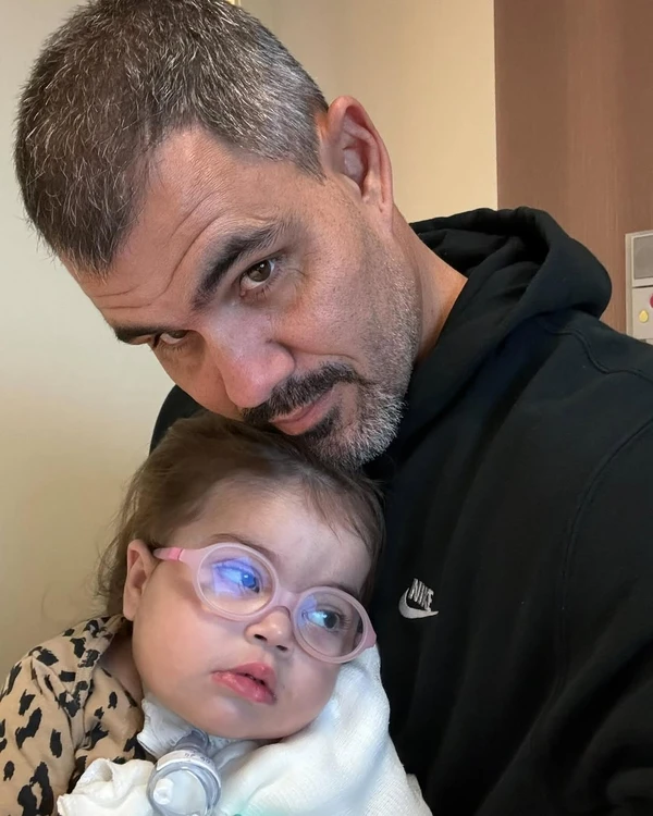 Juliano Cazarré e Maria Guilhermina por Reprodução/Instagram