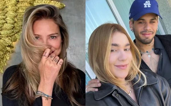 Luana Piovani, Virgínia e Zé Felipe