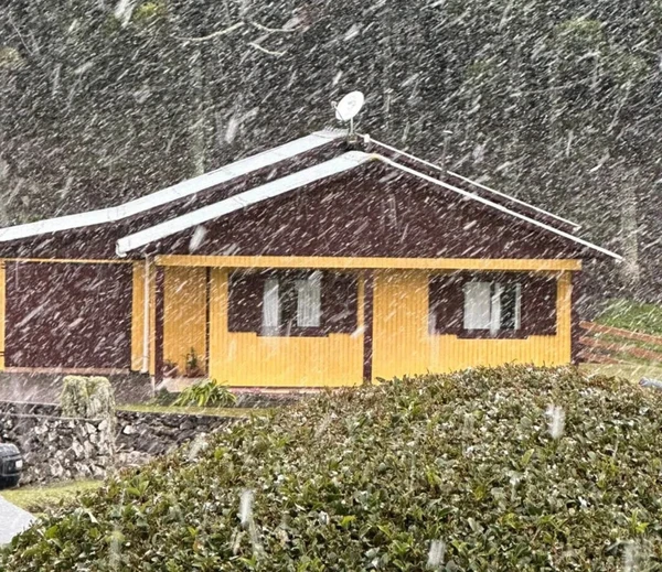 Neve no Brasil por Alexandre Pereira/MetSul