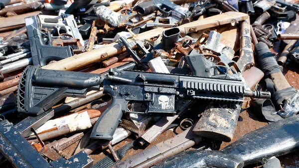 Operação Silêncio das Armas pretende destruir cerca de 30 toneladas de armamento por Feijão Almeida/ GOVBA