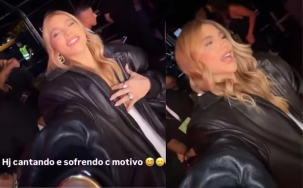Virginia apagou vídeo gravado em show de Zé Felipe