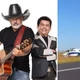 Imagem - Avião com dupla sertaneja estoura pneu durante decolagem e acaba no meio do mato