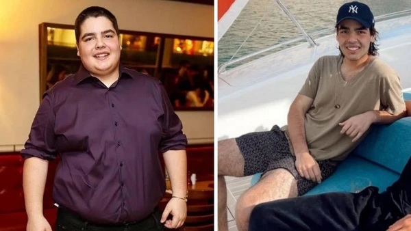 Antes e depois de João Silva por Reprodução
