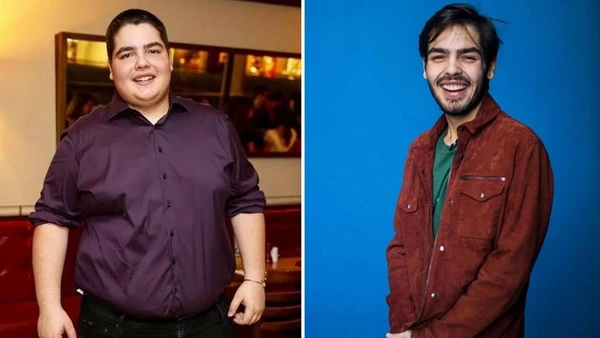 Antes e depois de João Silva por Reprodução