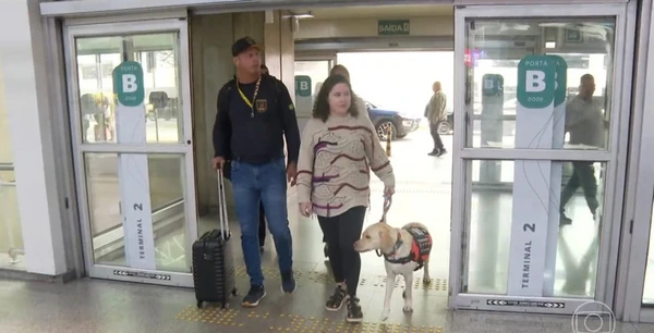 Cão Teddy embarca para Portugal