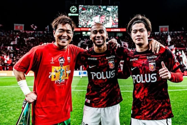 Thiago Santana (Urawa Reds) - baiano de Serrinha
 por Reprodução/Instagram