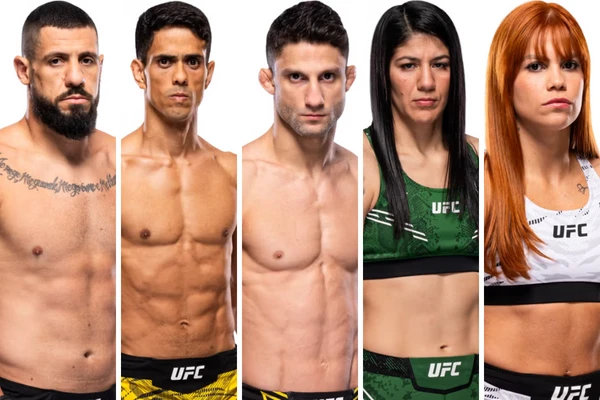 UFC Vegas 107 terá cinco lutadores brasileiros em destaque no octógono