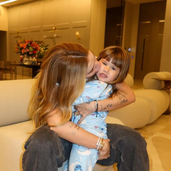 Virginia e filha primogênita Maria Alice