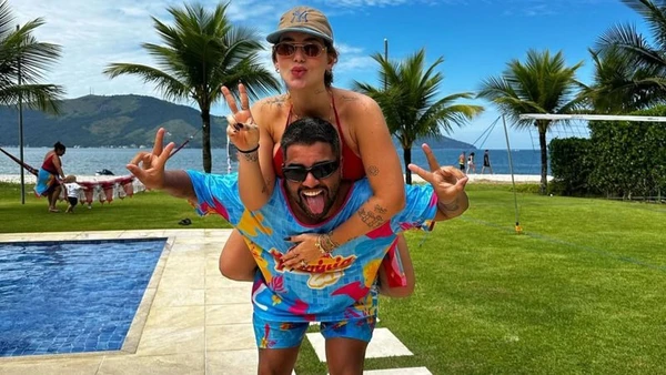 Virginia e Hebert Gomes  por Reprodução/Instagram