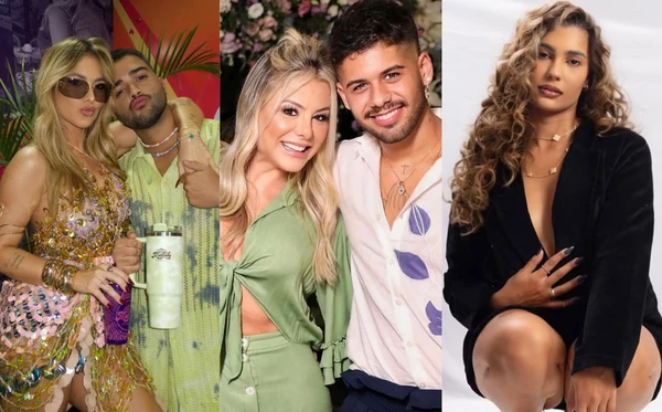 Virgínia e Hebert Gomes; Poliana Rocha e Zé Felipe; e Karol Gerez