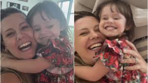 Filha de Tiego Leifert, Lua tem retinoblastoma por Reprodução