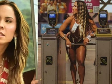 Imagem - Mulher Melão faz performance de funk em trem e pode ser processada por ato obsceno