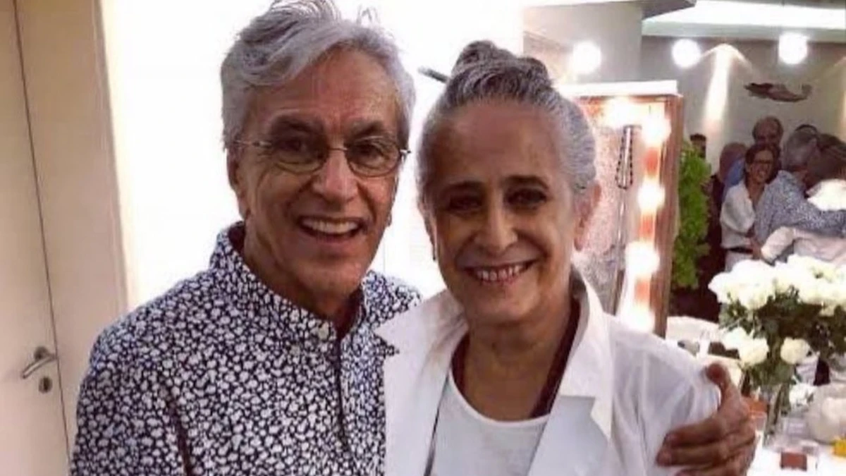 Caetano Veloso e Maria Bethânia por Reprodução