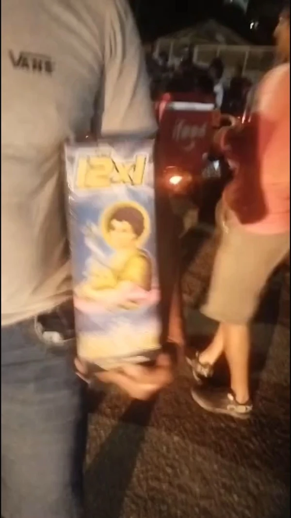 Entregadores protestaram em frente à prédio por Reprodução