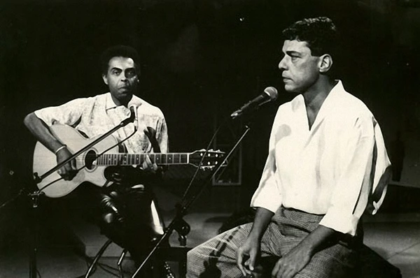 Gilberto Gil e Chico Buarque por Reprodução