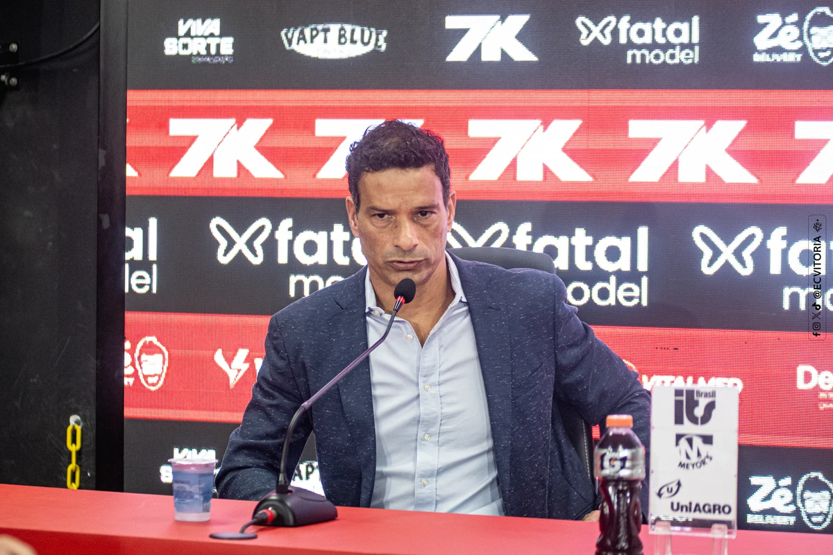Gustavo Vieira foi apresentado como novo executivo de futebol do Vitória por Victor Ferreira/EC Vitória