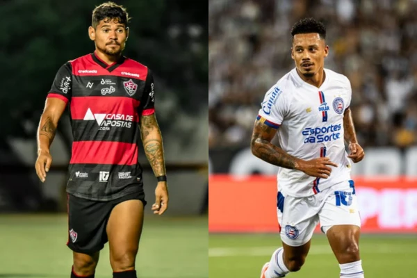 Léo Ceará (esquerda) e Rafael Ratão (direita) 