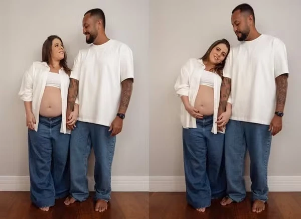  Tati Machado e o marido, Bruno Monteiro por Reprodução/Redes Sociais 