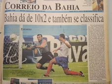 Imagem - Relembre goleada histórica do Bahia sobre o Confiança pela Copa do Nordeste