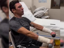Imagem - Ex-zagueiro Lúcio mostra evolução na fisioterapia após acidente que queimou parte do corpo