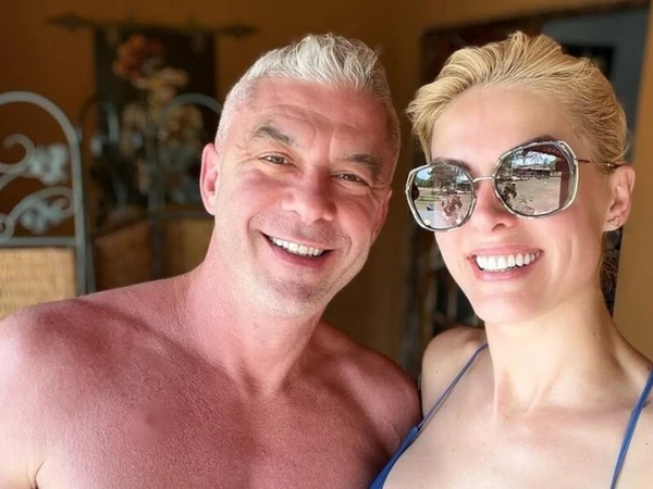 Ana Hickman e ex-marido Alexandre Correa por Reprodução