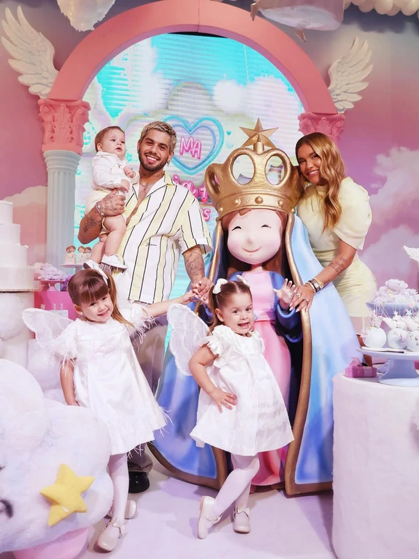 Aniversário de Maria Alice, filha de Virginia e Zé Felipe por Reprodução/Instagram