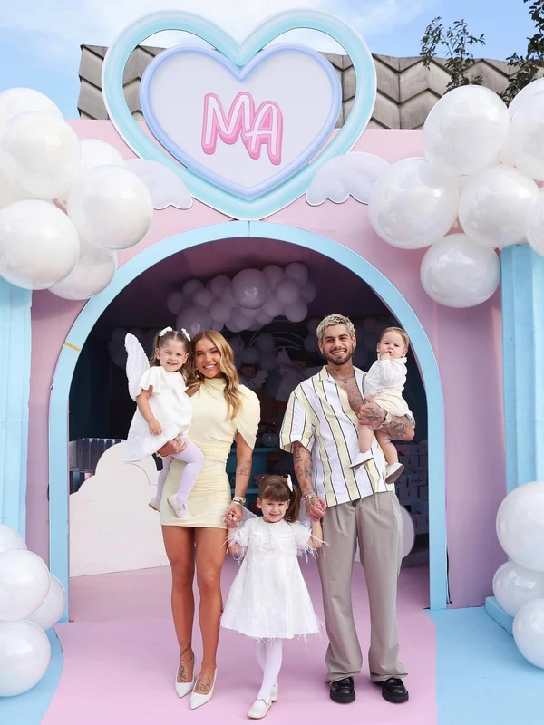 Aniversário de Maria Alice, filha de Virginia e Zé Felipe por Reprodução/Instagram