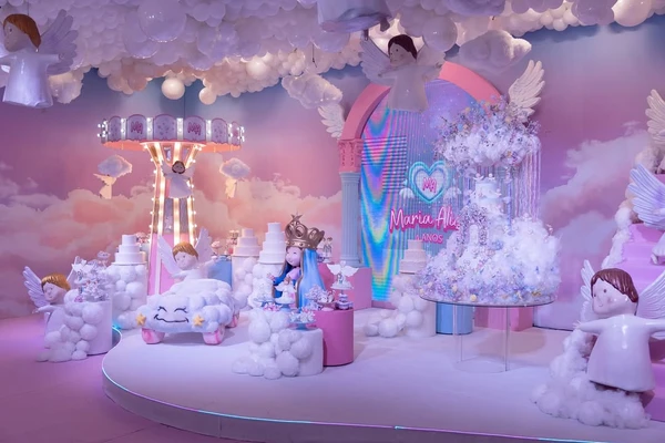 Decoração do aniversário de Maria Alice, filha de Virginia e Zé Felipe por Vero Festas/Reprodução