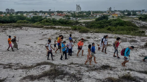 Edição da Caminhada Patrimonial em Defesa do Abaité por Divulgação