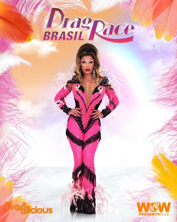 Grag Queen é apresentadora da segunda temporada do Drag Race Brasil  por Divulgação