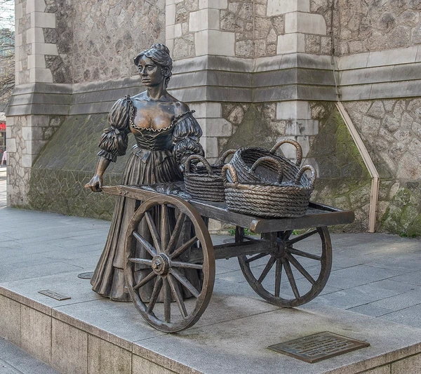 Molly Malone, Dublin, Irlanda por Marek Śliwecki/Wikimedia Commons