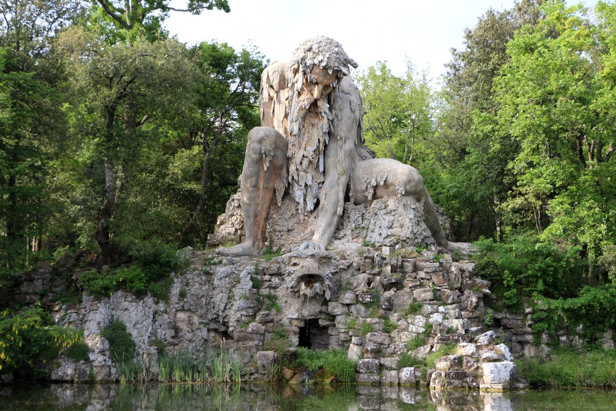 O Colosso Apenino, Toscana, Itália