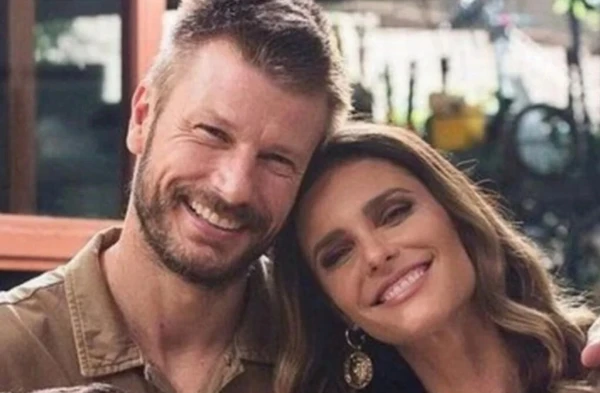 Rodrigo Hilbert e Fernanda Lima  por Reprodução