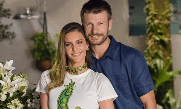 Rodrigo Hilbert e Fernanda Lima  por Reprodução