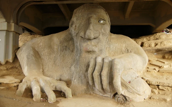 Troll de Fremont por Shutterstock
