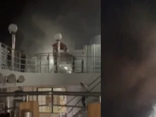 Imagem - Incêndio atinge cruzeiro e deixa brasileiros à deriva por mais de seis horas na Itália